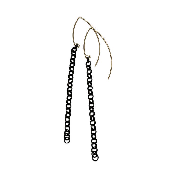 Ohrringe Noir - groß für den Großhandel von Delisch Jewelry & Accessories