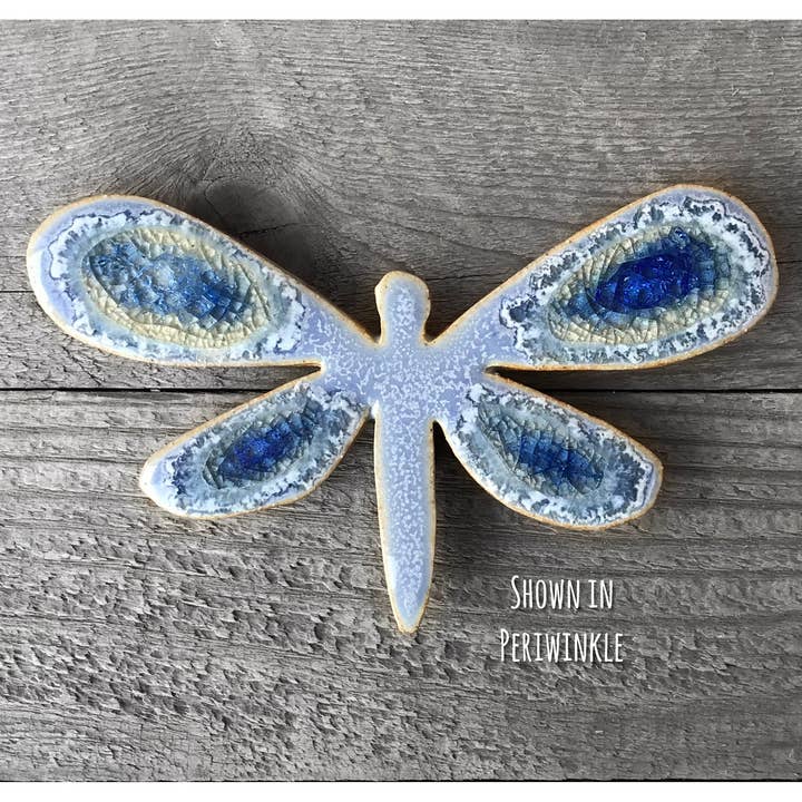 Dragonfly Coaster for wholesale by Dock 6 Pottery