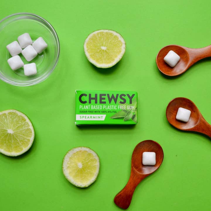 Chewsy – wholesale Chewing gum – Chewsy Spearmint Gum12