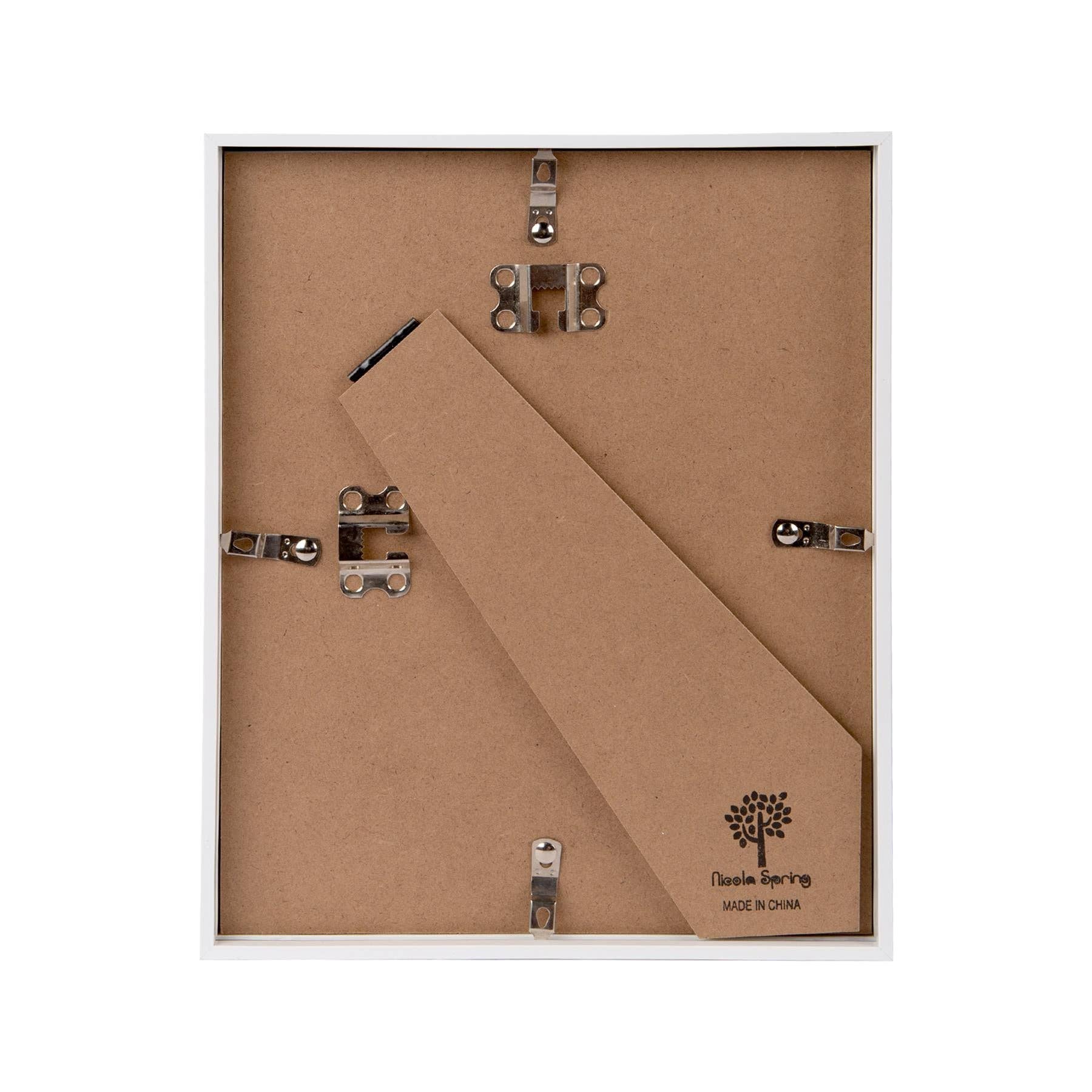 Rinkit Ltd - Vente Cadres photos - Cadre photo profond 3D Nicola Spring 21,5 x 26,5 cm - Blanc6