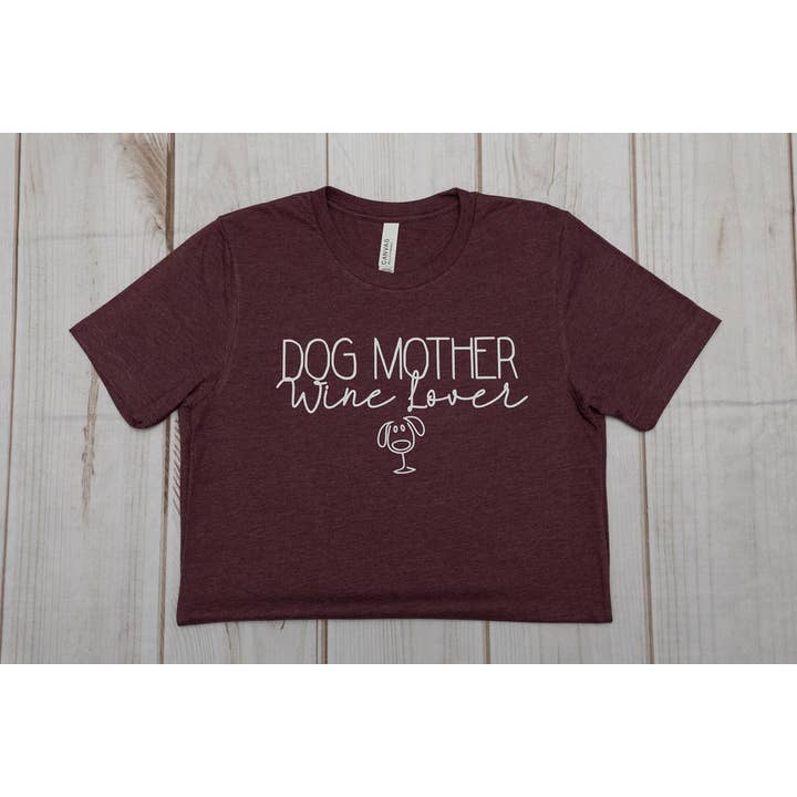 Camiseta para amantes de vinho e mãe por atacado de Rescue Dogs Rock T-shirts