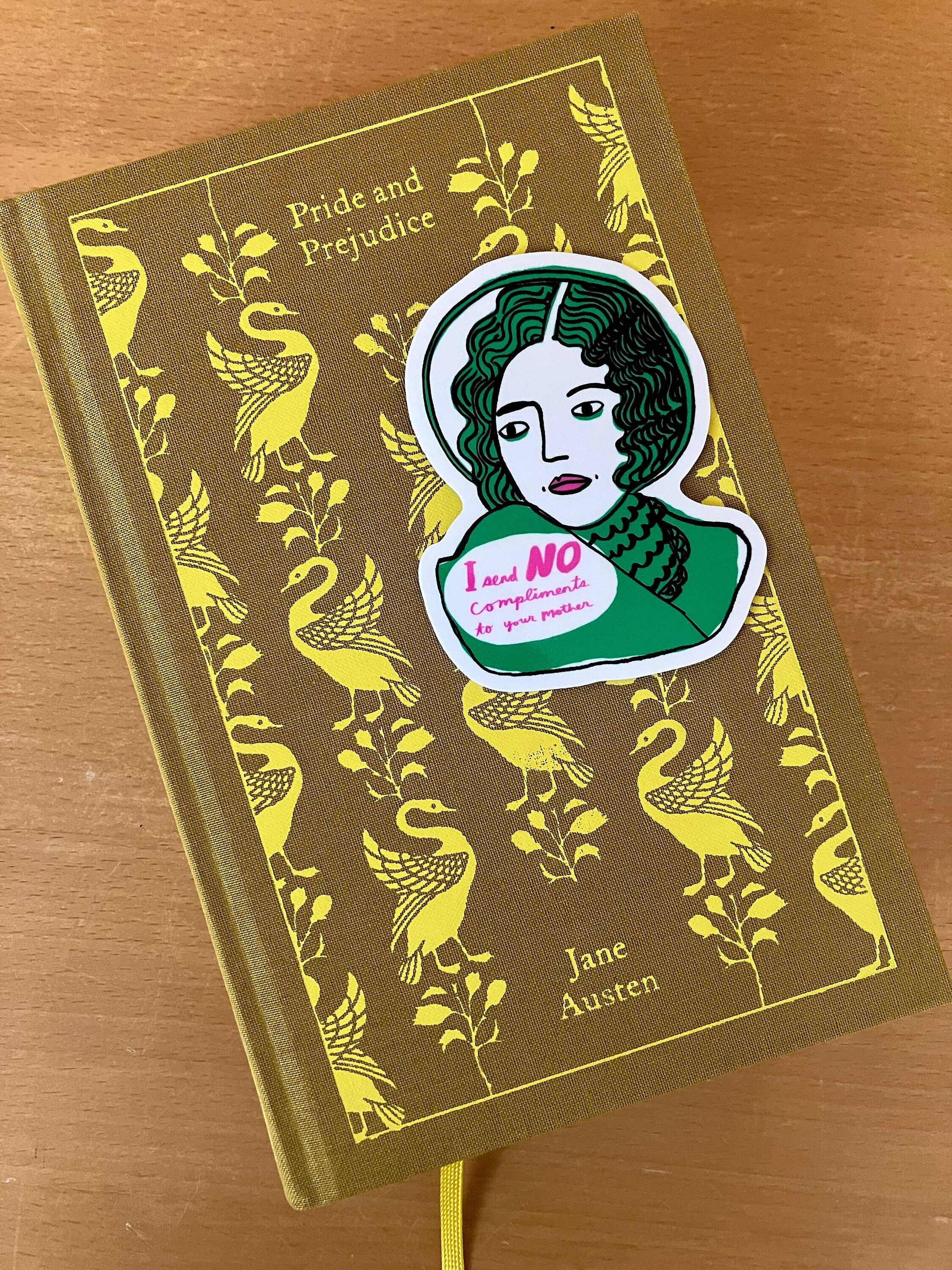 Colleen Harrington Studio - Wholesale Sticker - 3 inch Vinyl Die Cut Sticker - No Compliments to Your Mother1