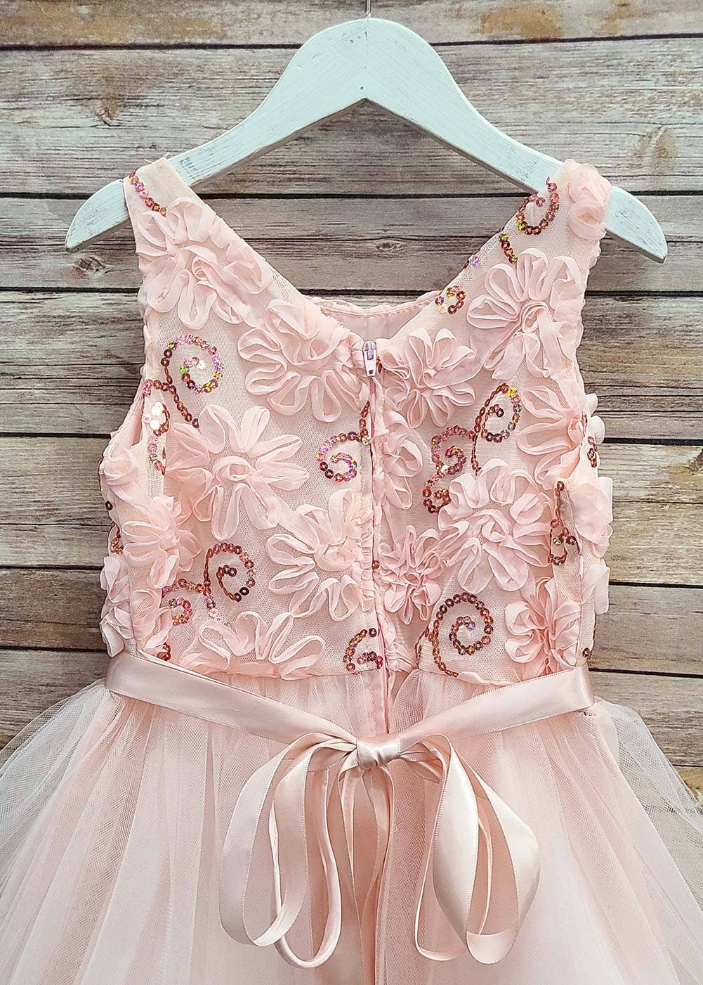 Petite Adele – Großhandel Kleid – Kinder – Bia Dull Kinderkleid aus Satin und Tüll1