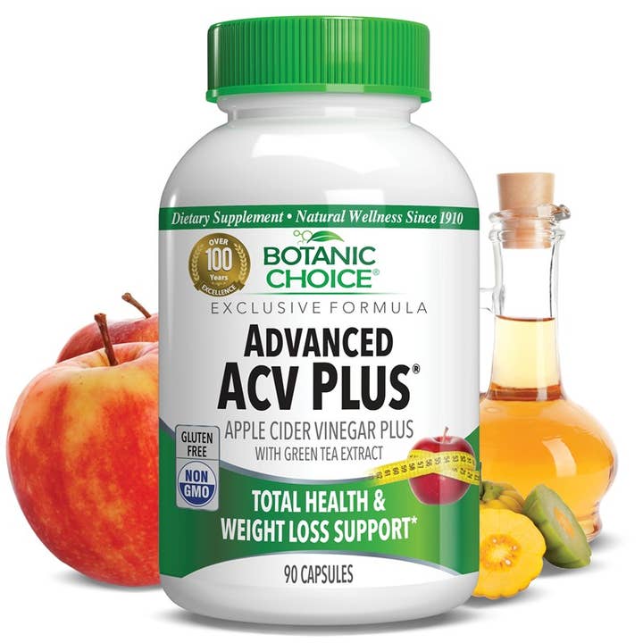 Botanic Choice – Engroshandel Kosttilskud og vitaminer – Botanic Choice Avanceret æblecidereddike Plus® - 90 kapsler