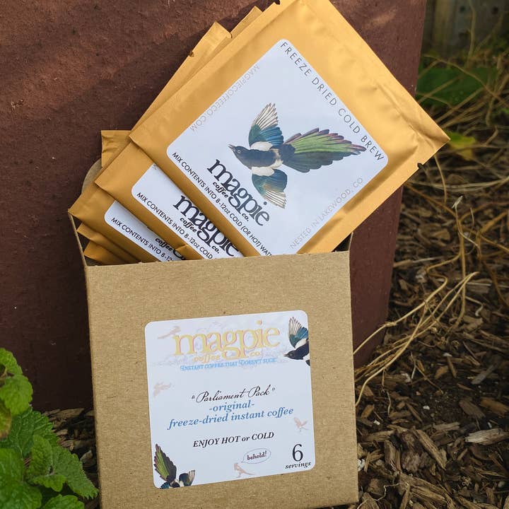 Magpie Coffee Co. - Wholesale Instant coffee/espresso - Instant Coffee, Freeze-Dried (6 pack)0