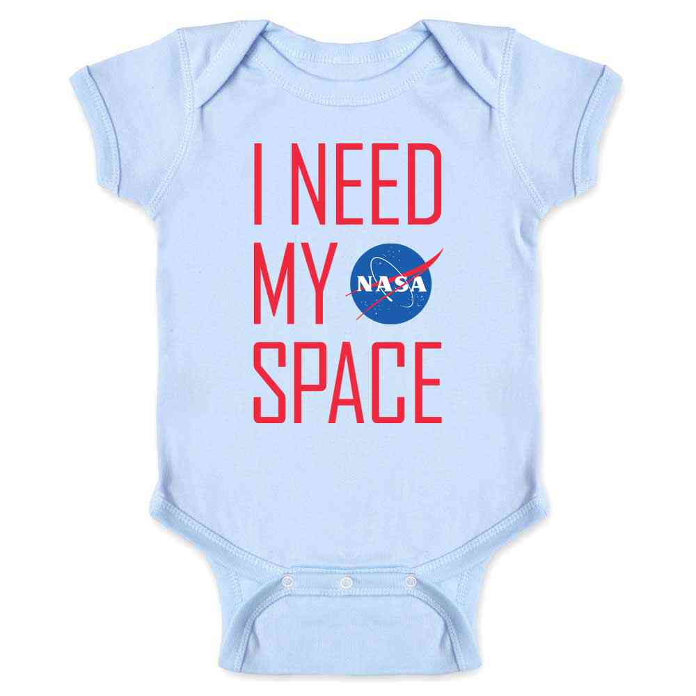 Pop Threads – Bodysuit - Bebé por atacado – Babygrow com Logótipo "I Need My Space" da NASA Aprovado0