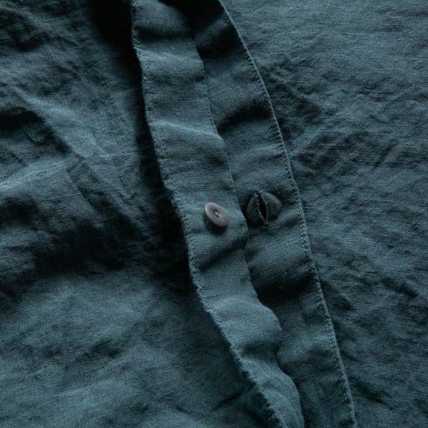 LinenMe - Wholesale Duvet Cover - Linen Duvet Balsam Green Stone Washed2