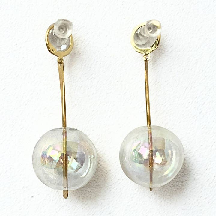 Bubble-Ohrringe - Irisierend für den Großhandel von CanDid Art