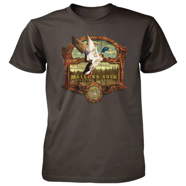 Antik Ram Anka - 4,5 oz Bomulls-T-shirt för wholesale av Old Country Outfitters