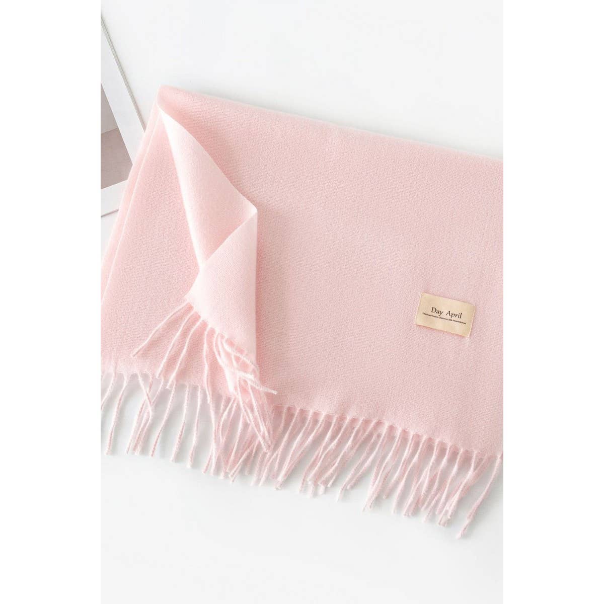 NINEXIS - Vente Écharpe – femme - CWASC1482_ÉCHARPE CHAUDE DE COULEUR UNIE À COL CHÂLE19