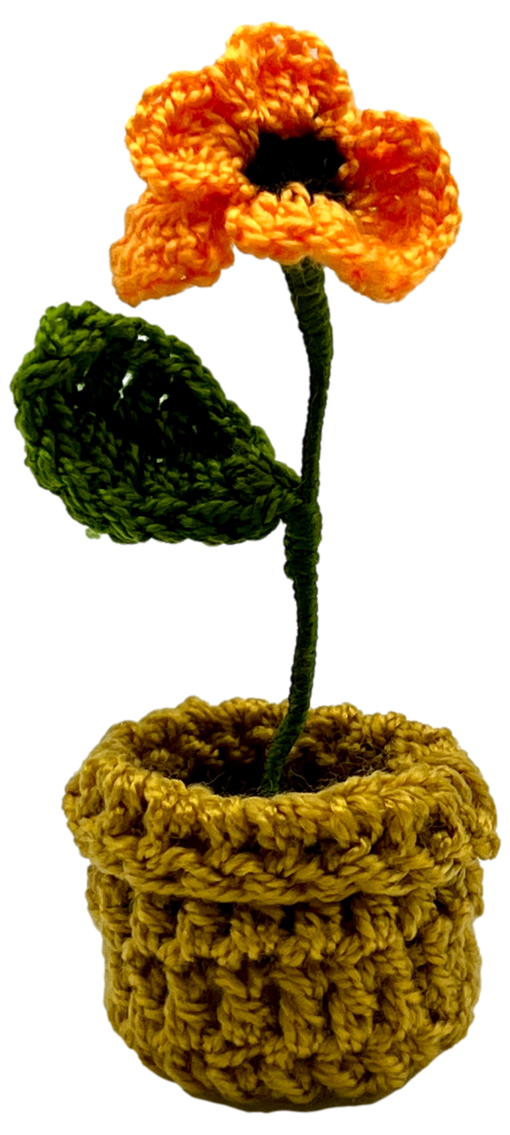 HDIF-USA - Wholesale Artificial Flowers - Crocheted Mini Flower Pots5