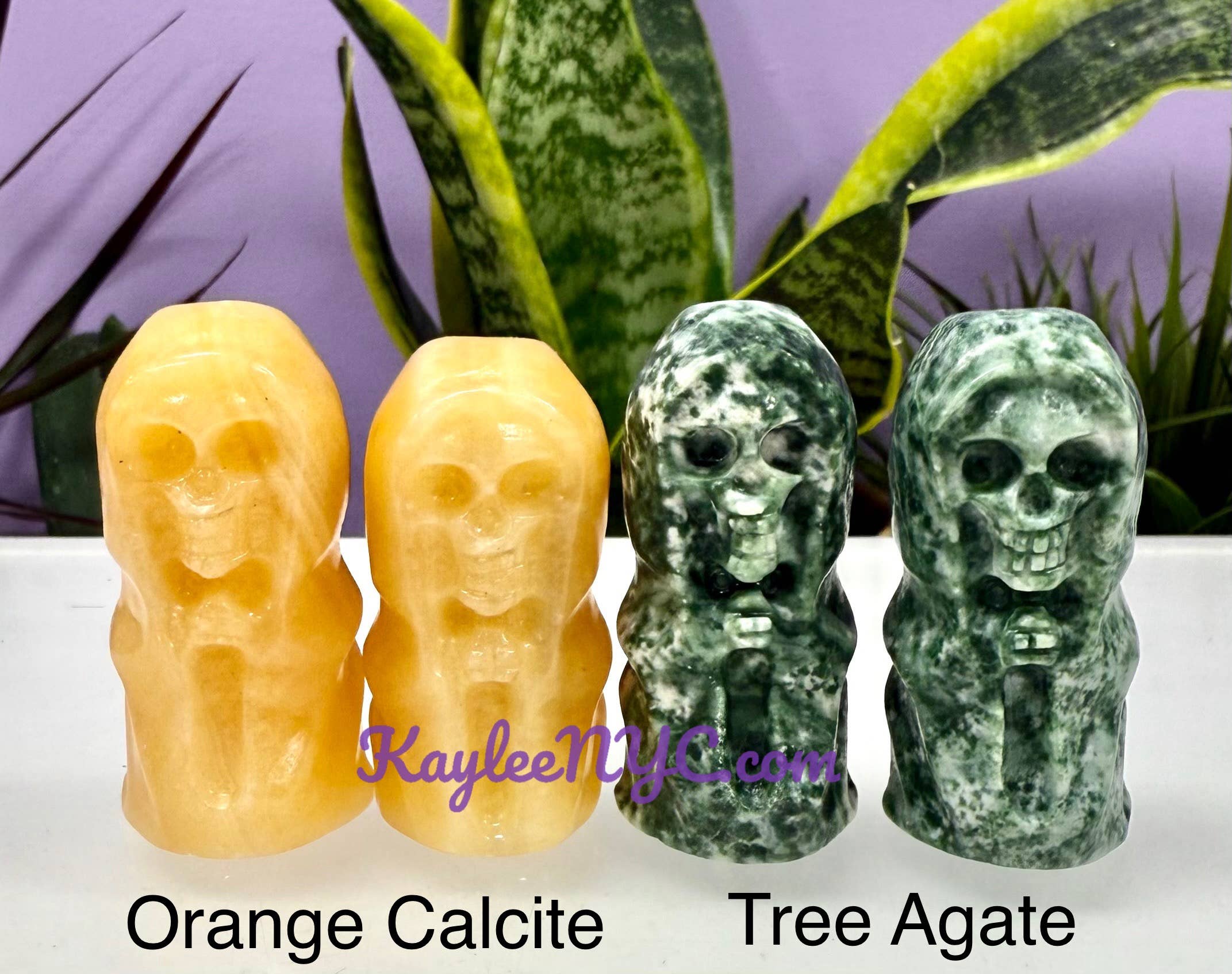 KayleeNYC - Wholesale Spiritual Stone/Crystal - 5cm Mix Crystals Grim Reaper Healing Energy6