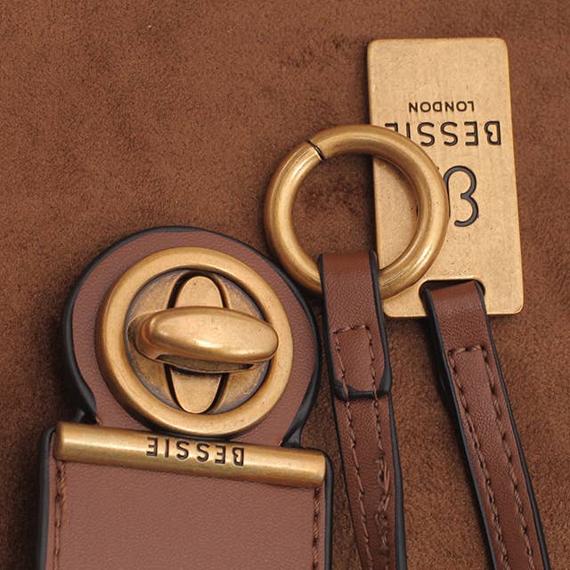 Bessie London – wholesale Shoulder bag – women's – CLASSIC TURN-LOCK SHOULDER BAG5