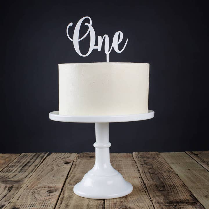 Personalised Acrylic Age Cake Topper for wholesale by Twenty-Seven Enterprises Ltd