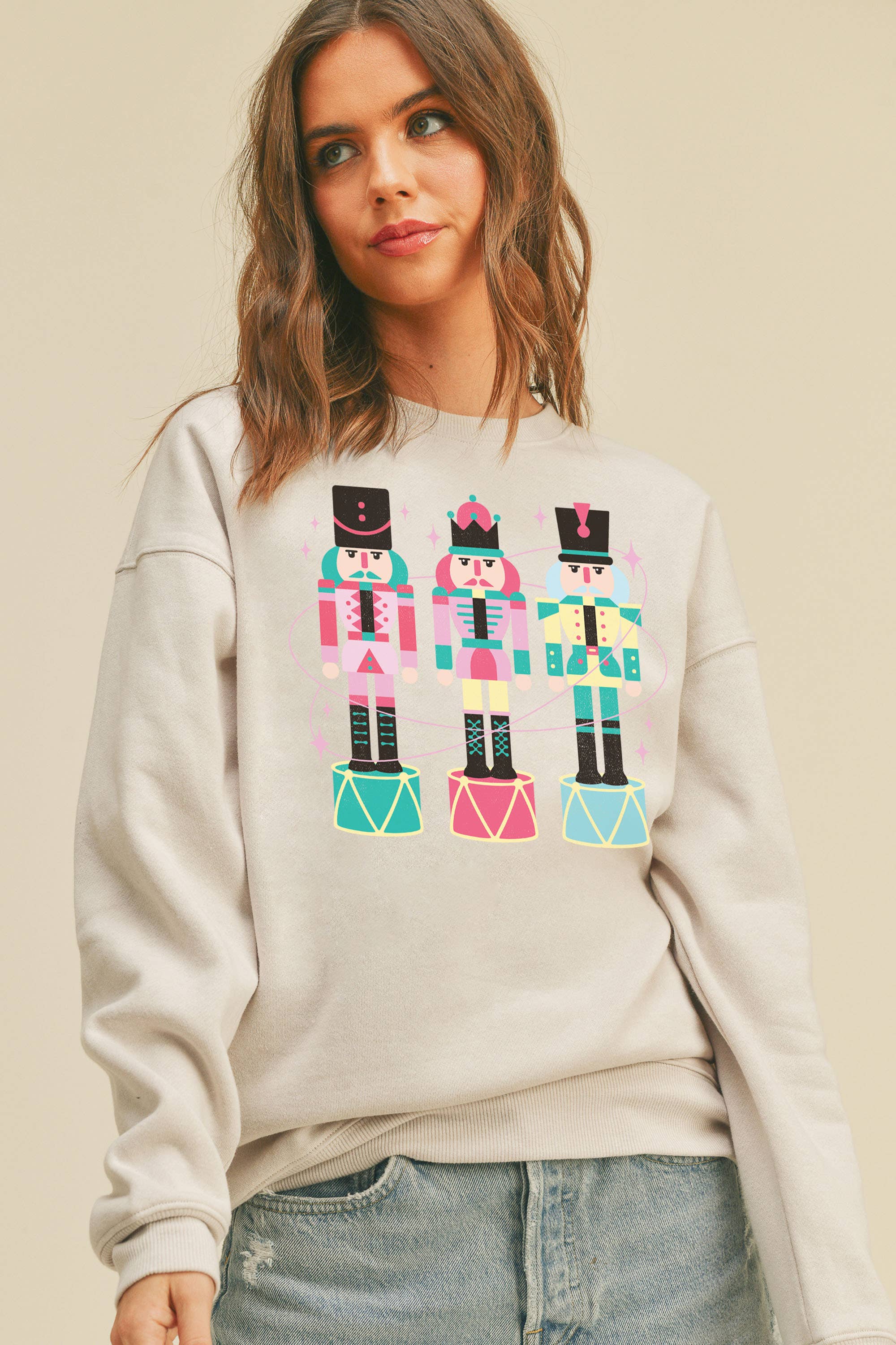 Honestee - Wholesale Sweatshirt - Women's - The Nutcracker Long Sleeve Sweatshirt1