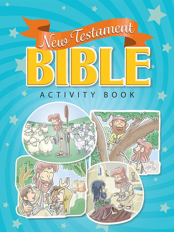 New Testament Bible Activity Book for wholesale by Warner Press