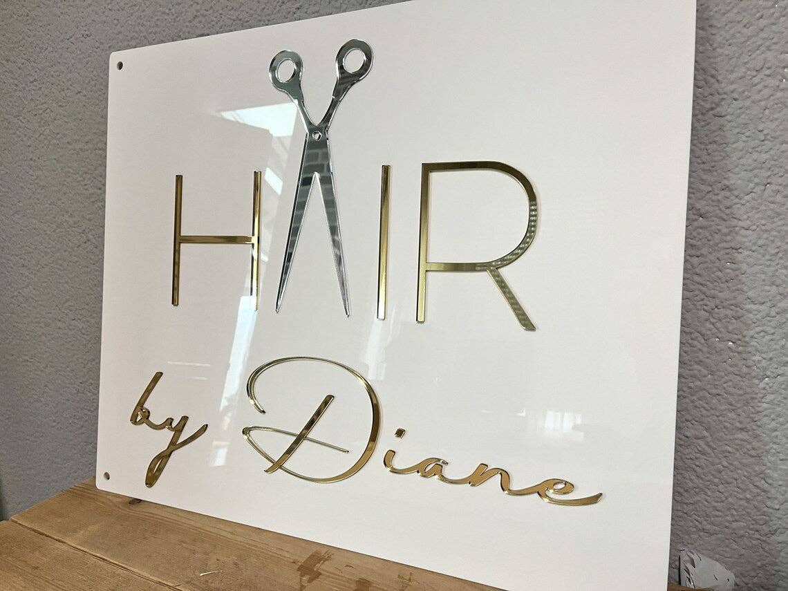 Lasartify - Vendita all'ingrosso Cartello da parete - Insegna commerciale rettangolare2