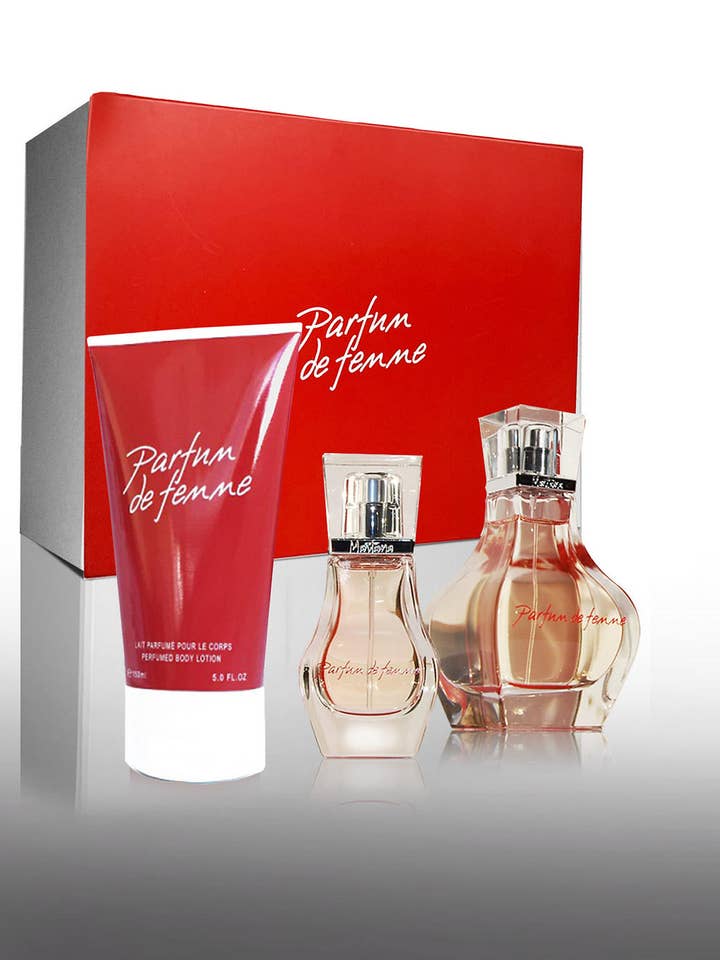 PROFUMO DONNA - Set EDT 100ml/EDT 30ml/Lozione per il corpo 150ml per la vendita all'ingrosso da parte di Montana Parfums - Empire Of Scents