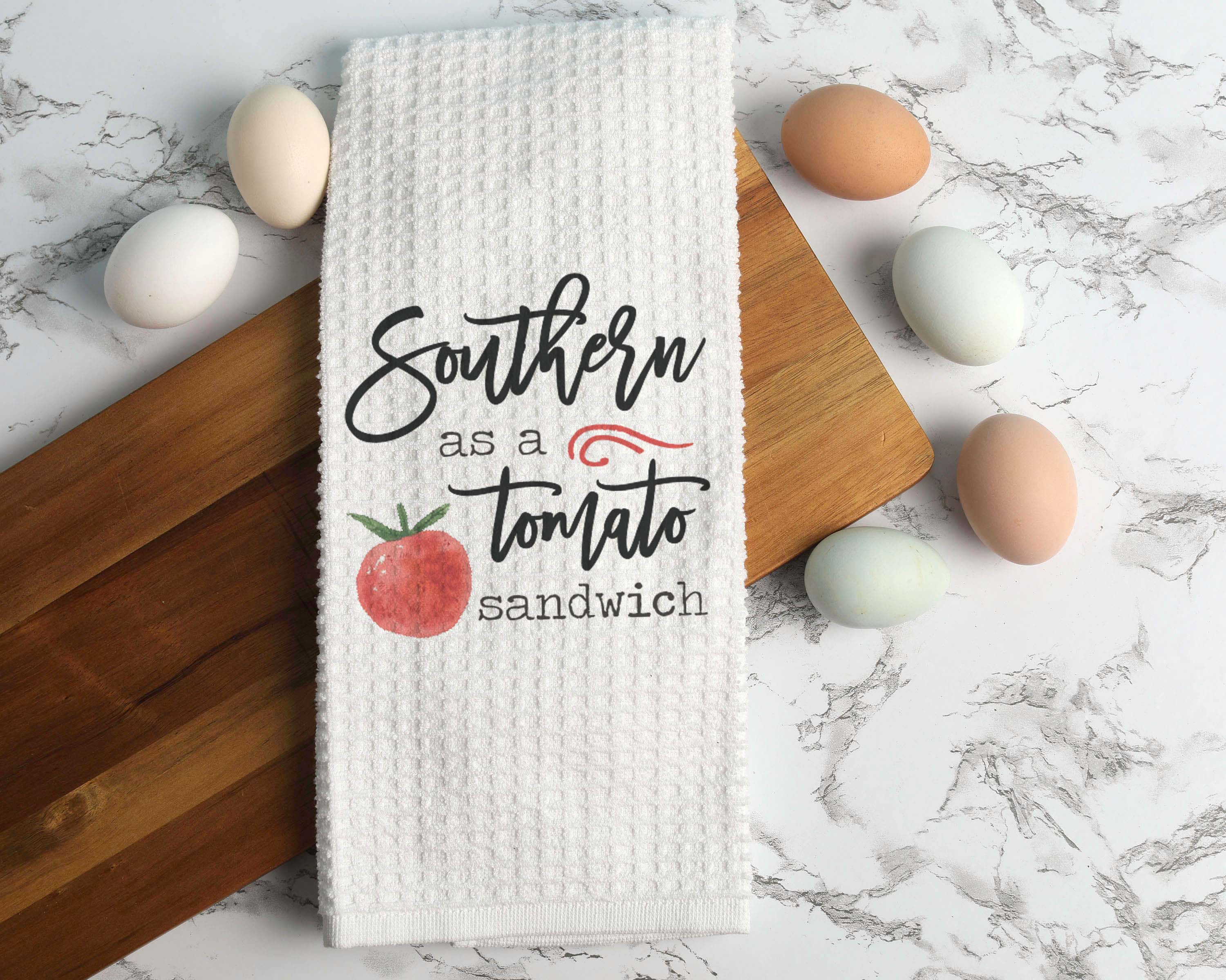 Canary Road - Wholesale Tea Towel - Southern As A Kitchen Towel, Country Dish Towel, Tea Towel1