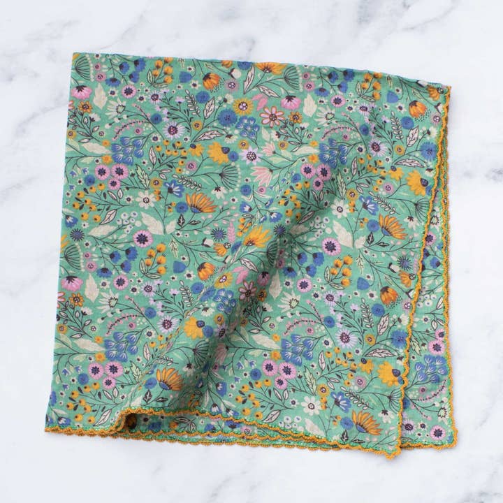 Flower Fields bomullsduk för wholesale av Tiepology