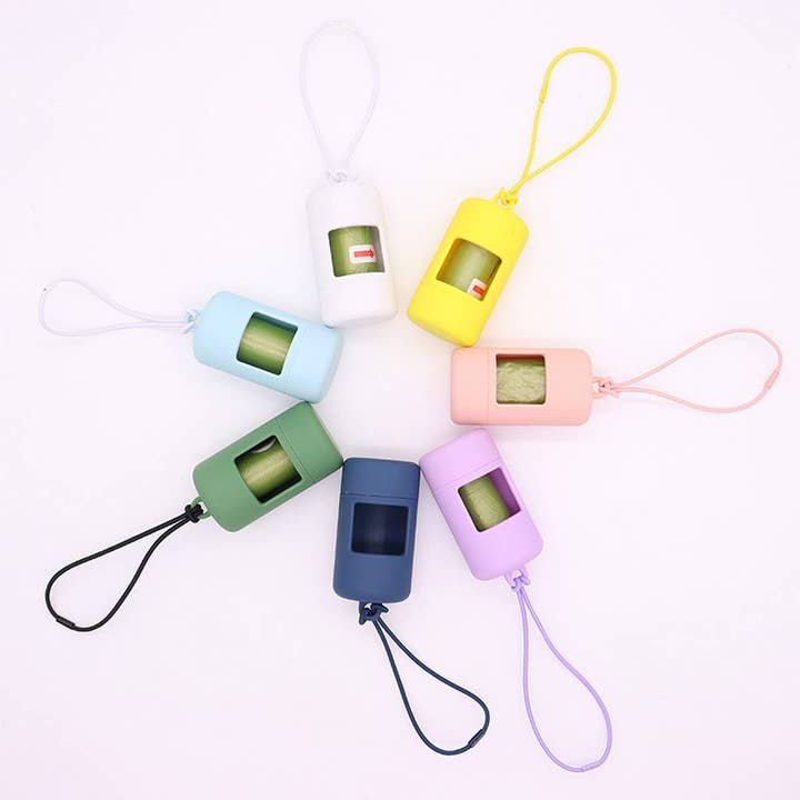 Dog Poop Bags with Dispenser - Biodegradable_CWMM7928 for wholesale by PAWPAWwholesale