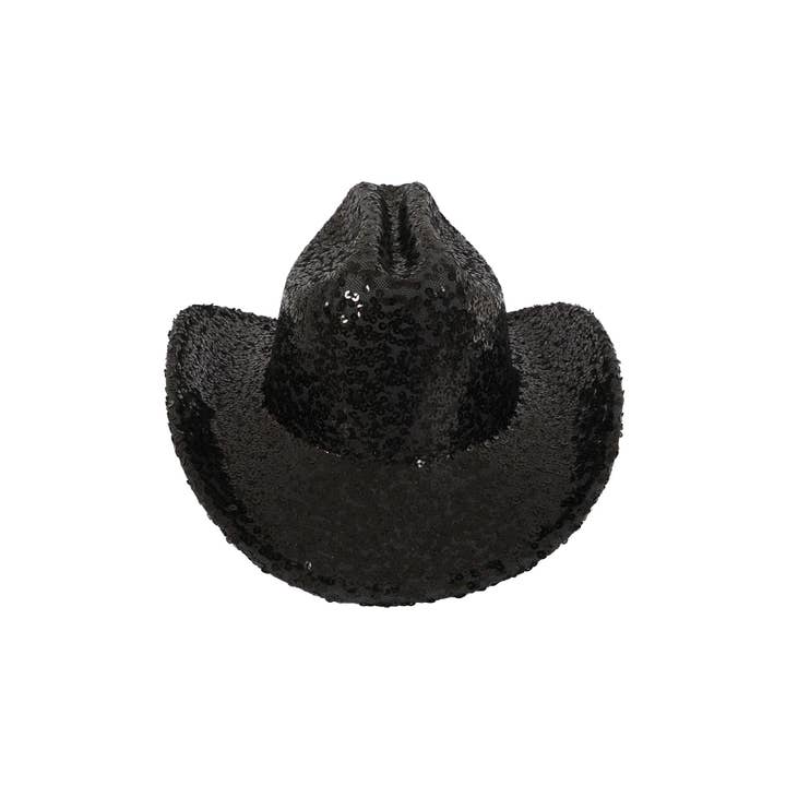 MYS Wholesale Inc - Wholesale Fedora - Women's - Glitter Sequin Fedora Cowboy Hat