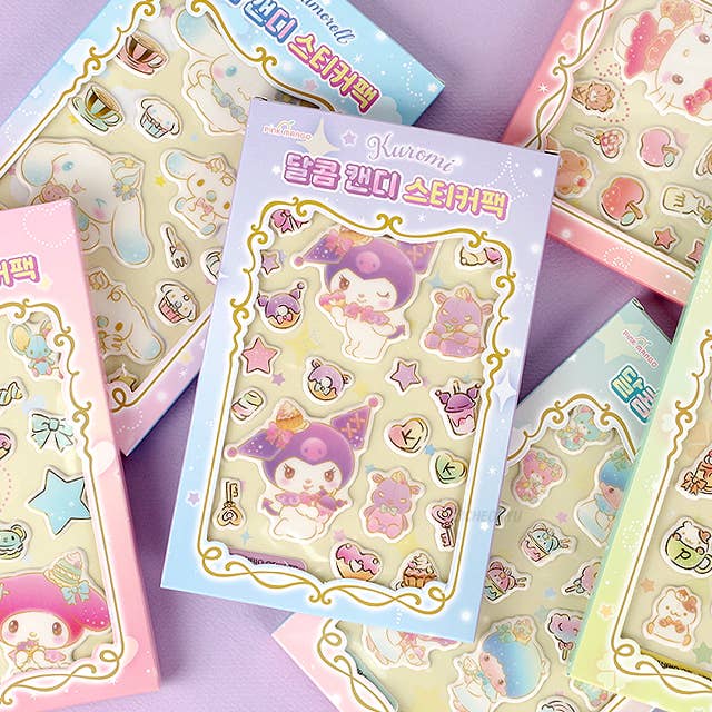 K_Wonderland - Wholesale Sticker - Sanrio Sweet Candy Rare Design Sticker Pack