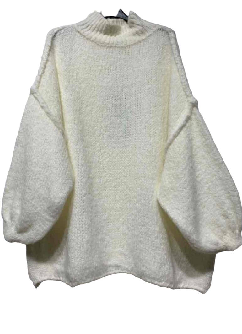 LINEN & COTTON HOUSE - Wholesale Knit Sweater - Women's - Sweater Alexia 195013