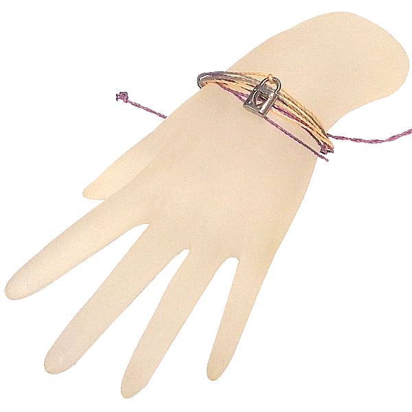 Pichincha - Wholesale Charm/Dangle Bracelet - Metal Charm Multi Strand String Pull Tie Bracelet14