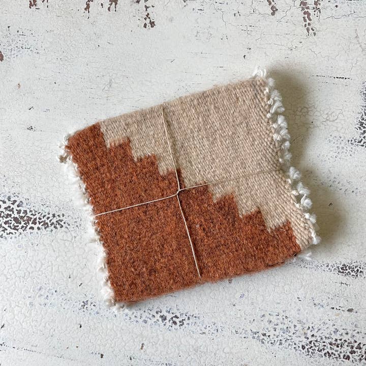 Selva Studio - Wholesale Coasters - Set of 4, Handwoven Cascada Coasters Dust2