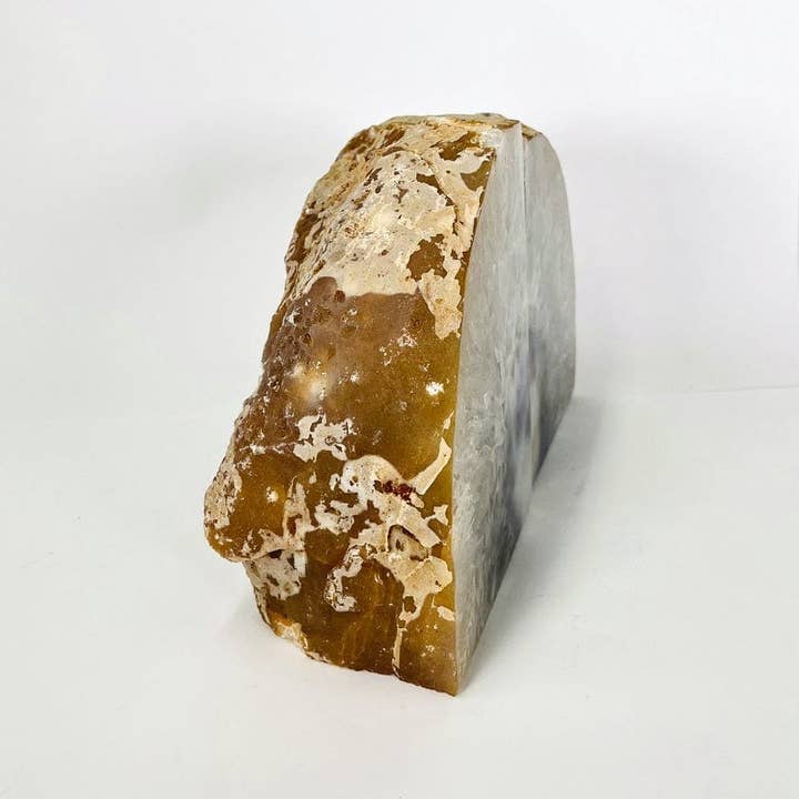 Rock Paradise - Wholesale Bookend - Crystal Natural Agate Geode Bookend Pair 9-12 lb Home Decor4