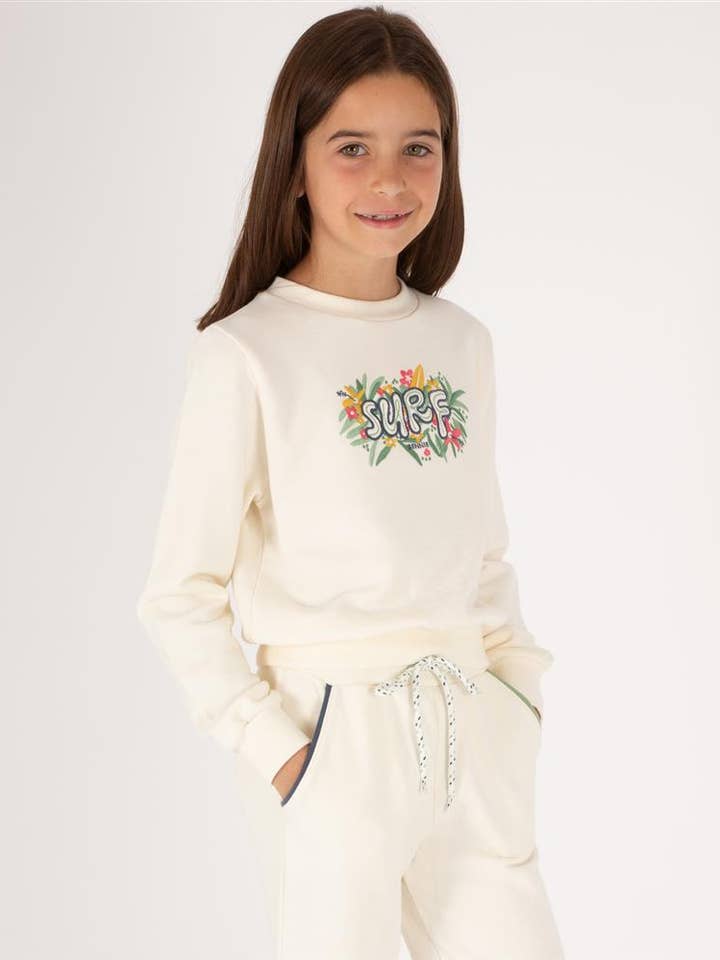 Surf Girl Sweatshirt for wholesale by BENNIE KIDS