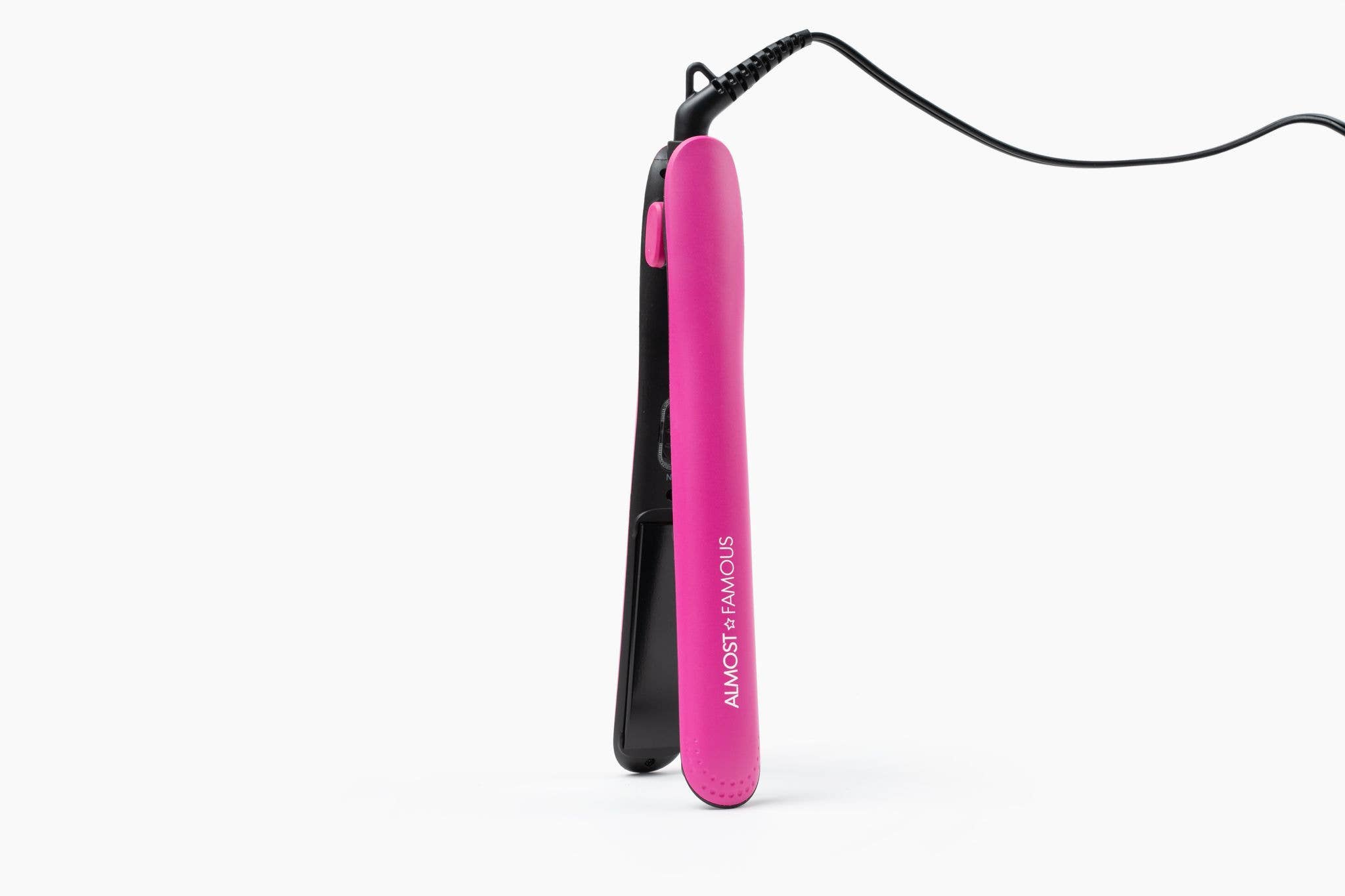 Pink “Fierce Glam” Flat Iron with Travel Pouch – Tourmaline for wholesale on Faire2