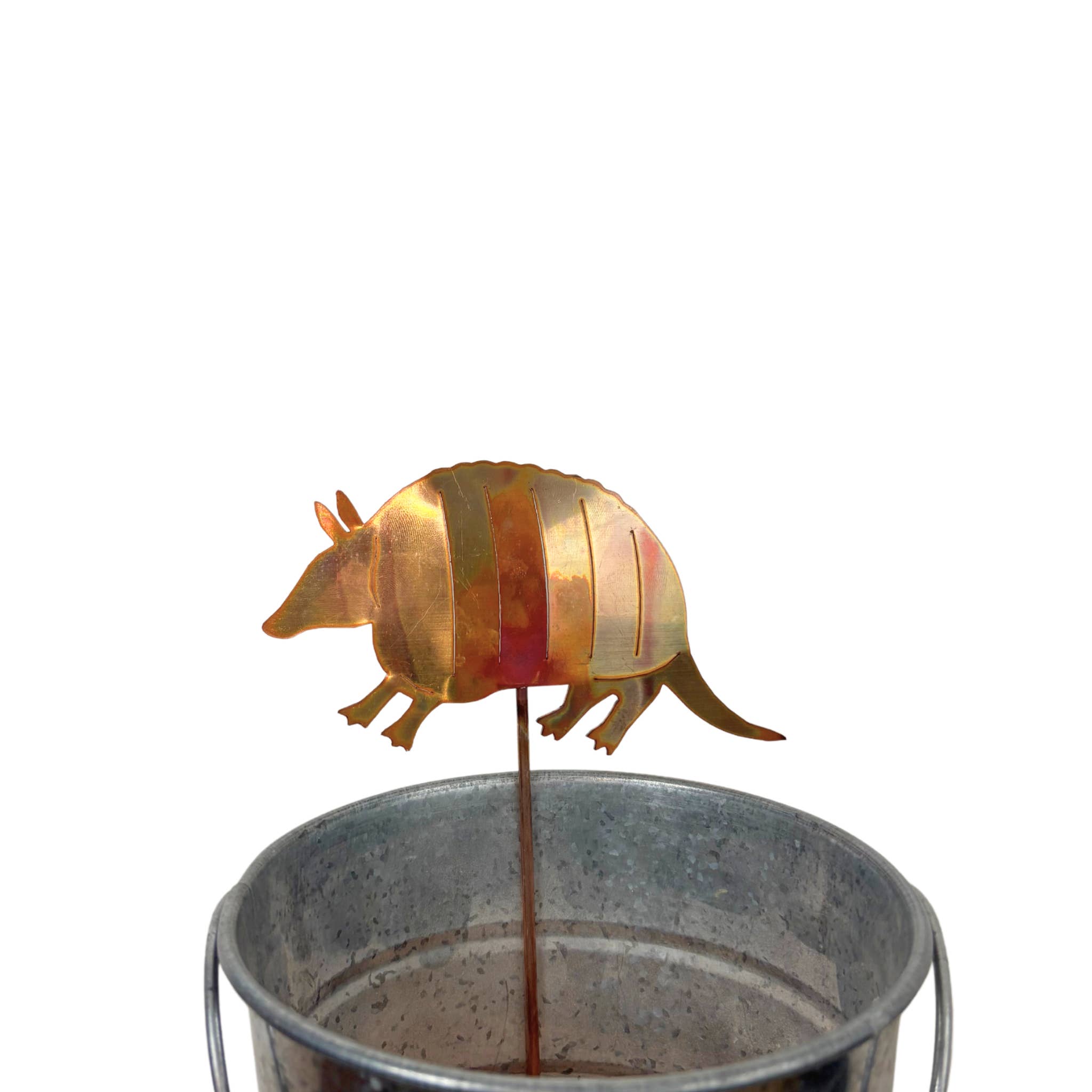 Clever Goods by Annabelle Noel Designs - Wholesale Garden/Lawn Stake - *NEW* Natural Copper Armadillo