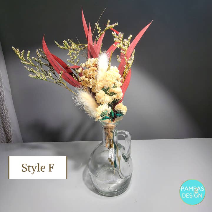 Pampas Design – wholesale Dried/pressed flowers – Mini Dried Flower Bouquets Preserved Flowers for Bud Vase4