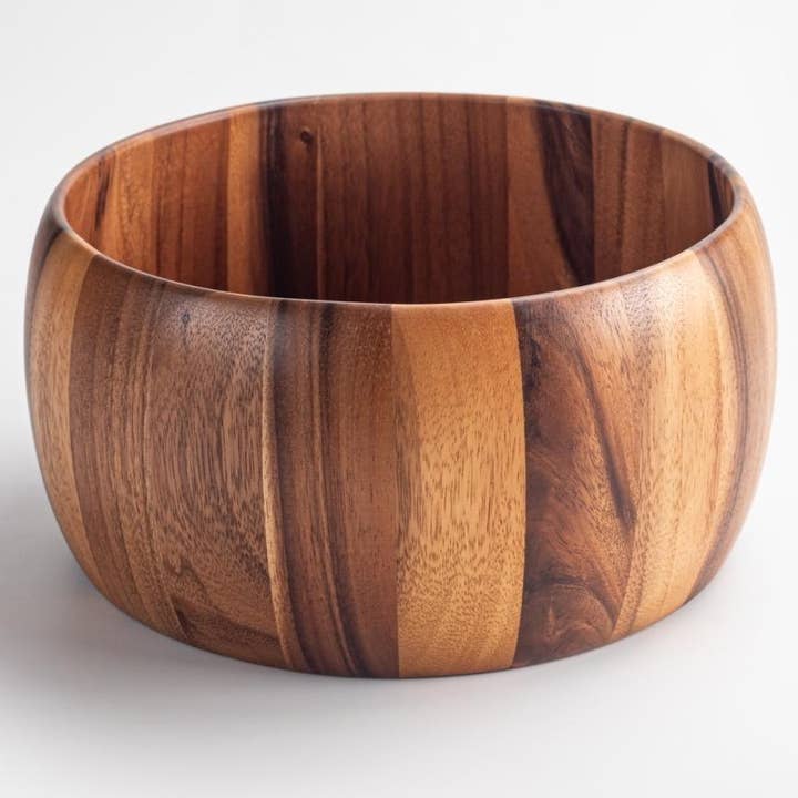 Grande Gourmet Acacia Salad Bowl: for Fruits or Salads for wholesale by SMI Designs Wooden Puzzles