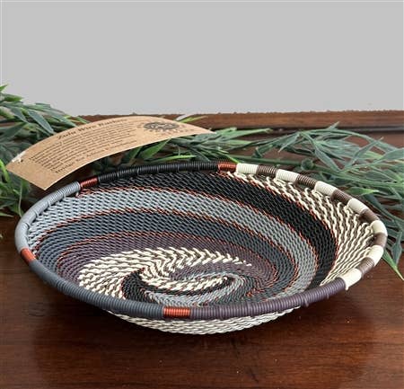 Bridge for Africa - Vente Assiettes/plats/bols de décoration - TW Collection - Brume grise18