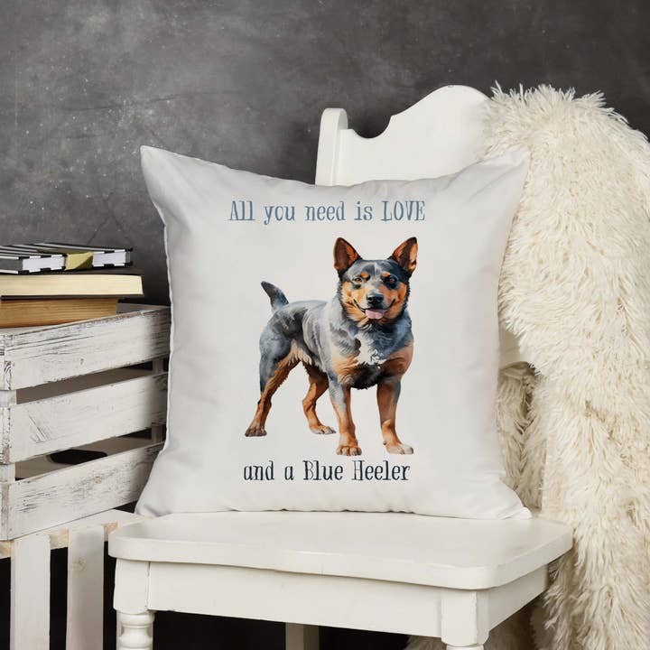 Tout ce dont vous avez besoin c'est de l'amour et d'un talon bleu pour la vente par Potter's Printing