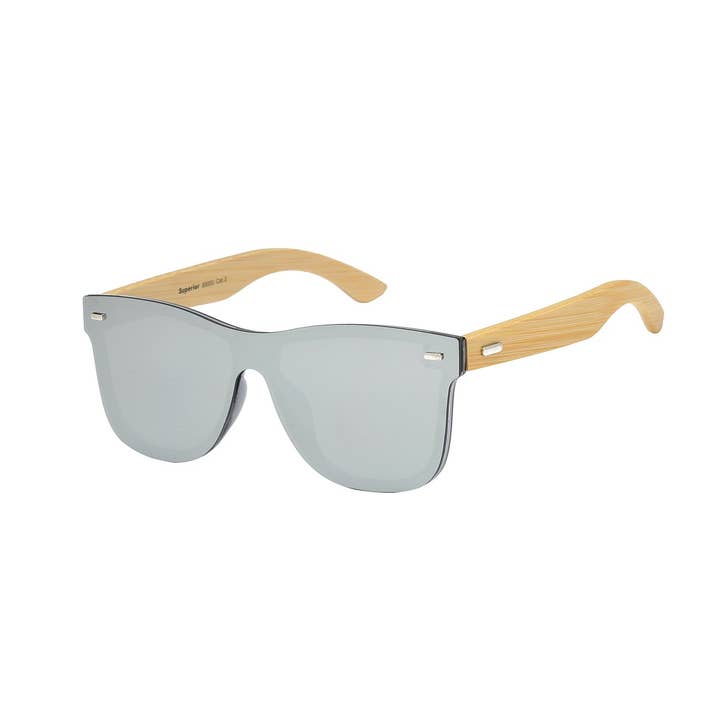 Luna Sunglasses - Wholesale Sunglasses – Unisex - Bamboo unisex sunglasses - LZ512-8SUP890057