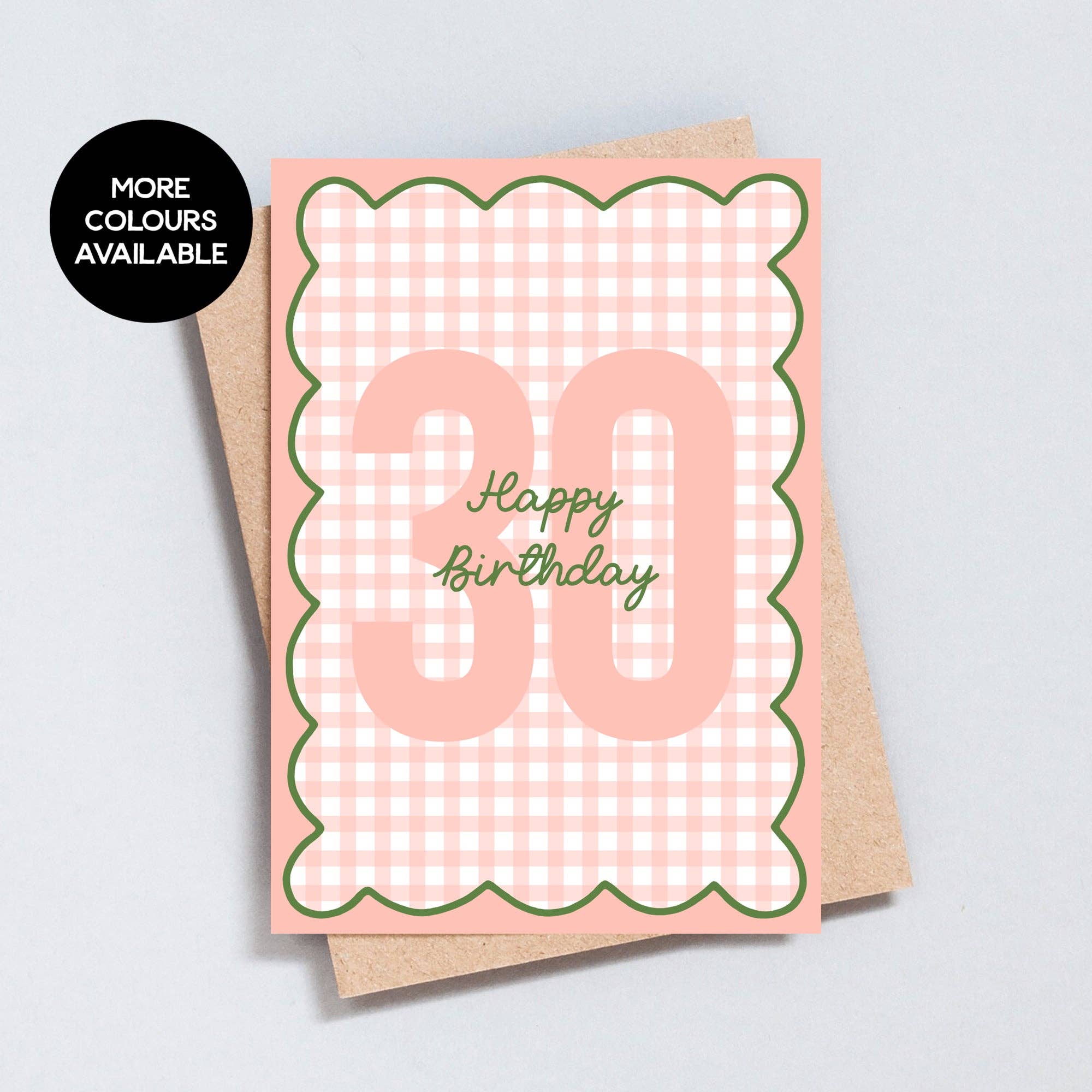 The Type Club – Engroshandel Fødselsdagskort – 30 års fødselsdag lykønskningskort2