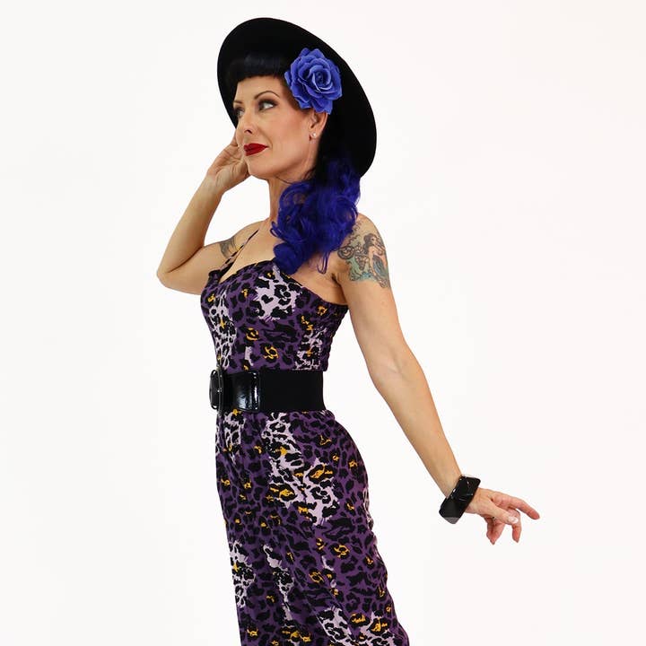 Purple Leopard Jumpsuit and other Purchase Wholesale jumini. Free Returns & Net 60 Terms on Faire trending on Faire.