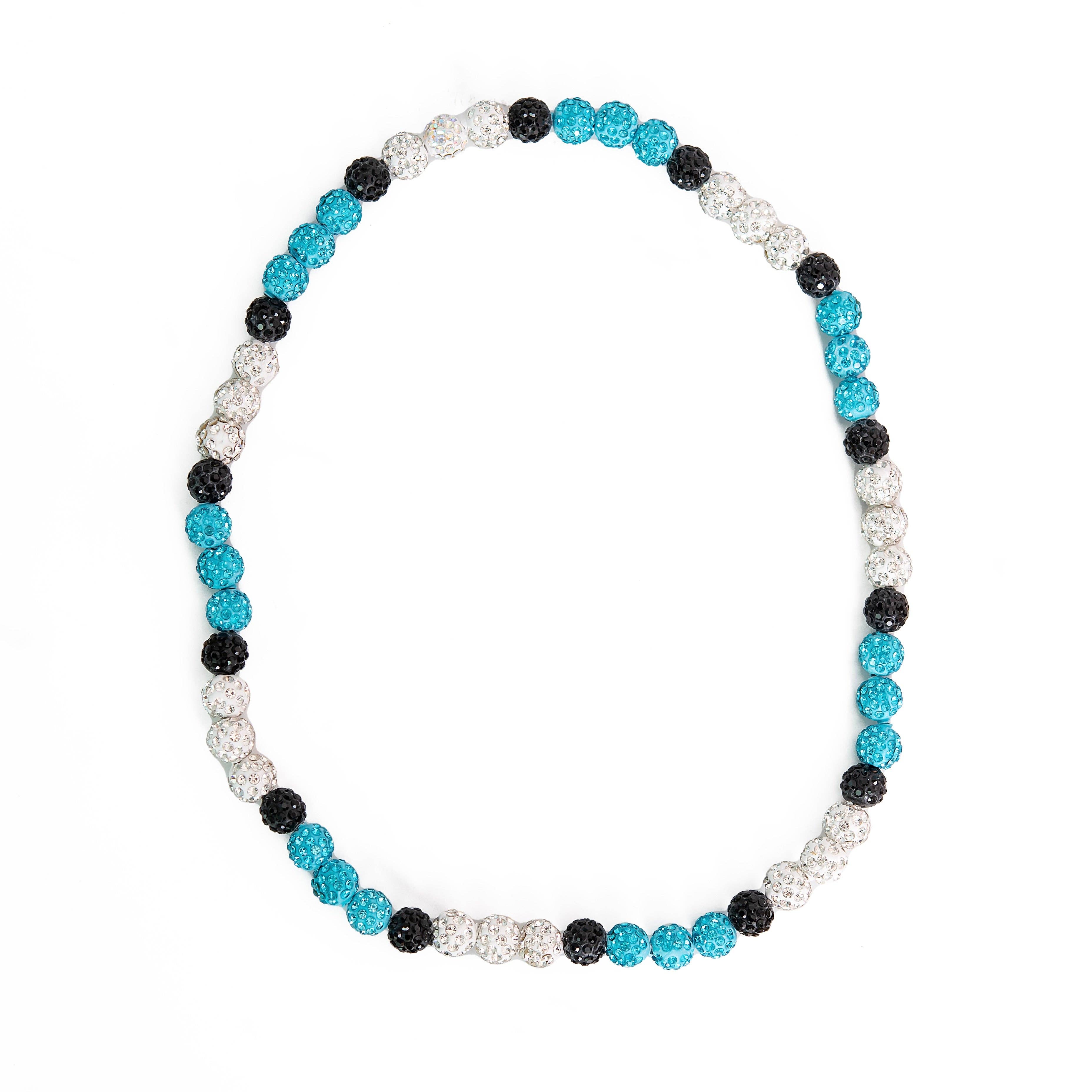 Golden Thread – wholesale Pärlband/Pärlhalsband – Bling Baseball Halsband12