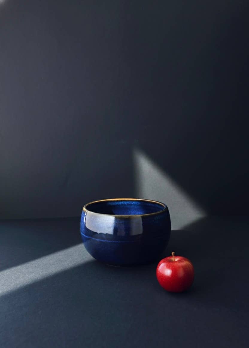 GHARYAN Stoneware & Olive Wood Tableware | Ships from USA - Vente Bol - Bol à soupe artisanal en grès émaillé | 50 cl (17 oz)16