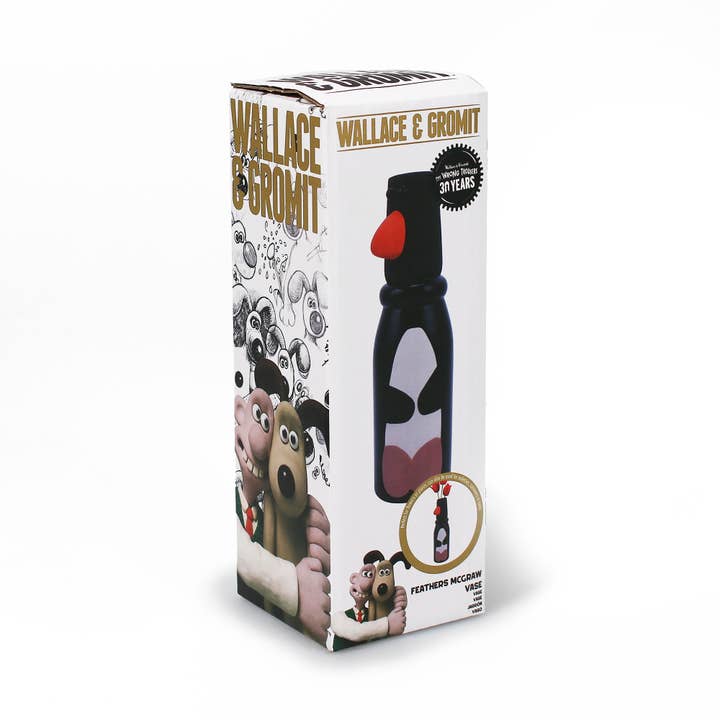 Half Moon Bay – wholesale Vas – Vas keramisk formad (19cm) - (Fjädrar McGraw)