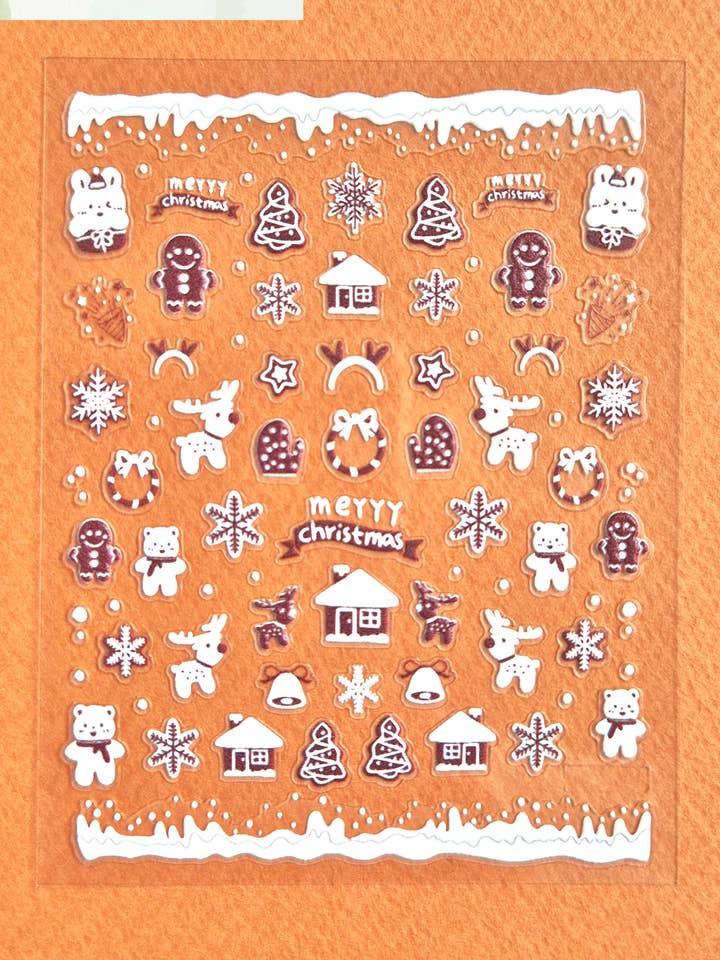 Children's Nail Stickers - Christmas Theme ๐ for wholesale by Mini galaxie