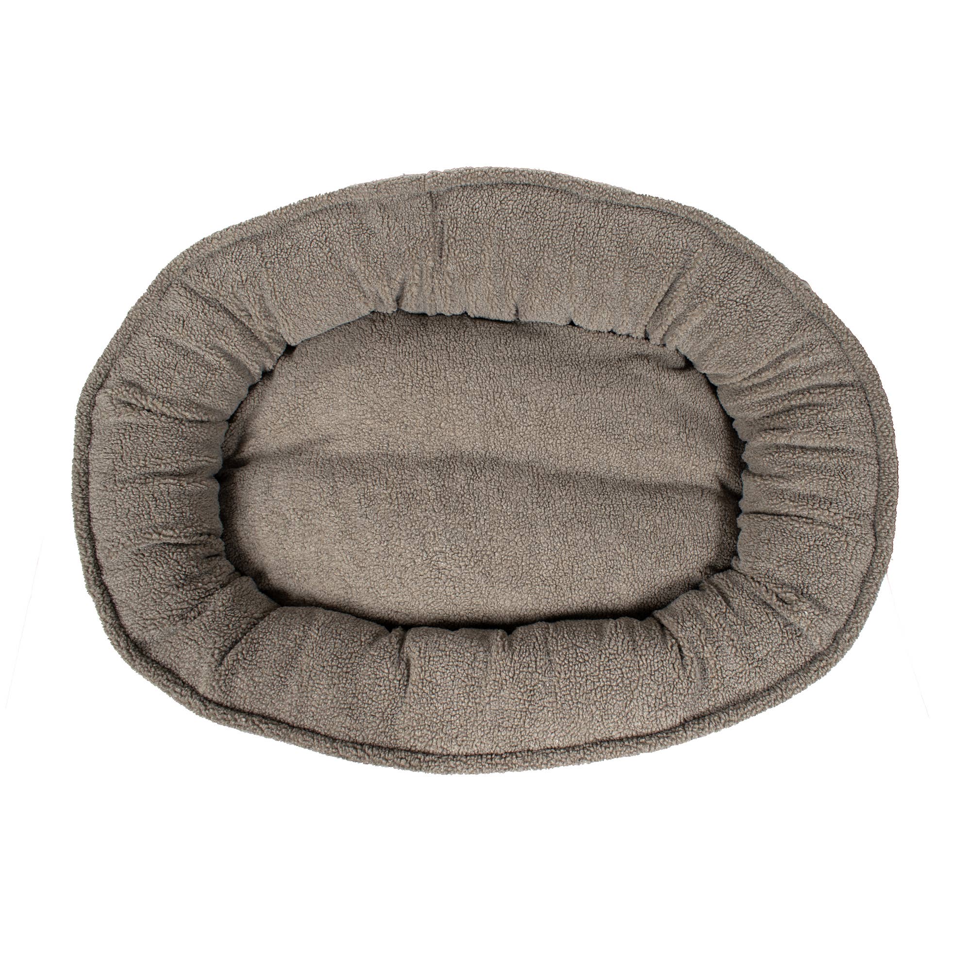 Carolina Pet Company - Wholesale Pet Bed - Dog - Microfiber and Tipped Berber Round Comfy Cup Dog Bed9