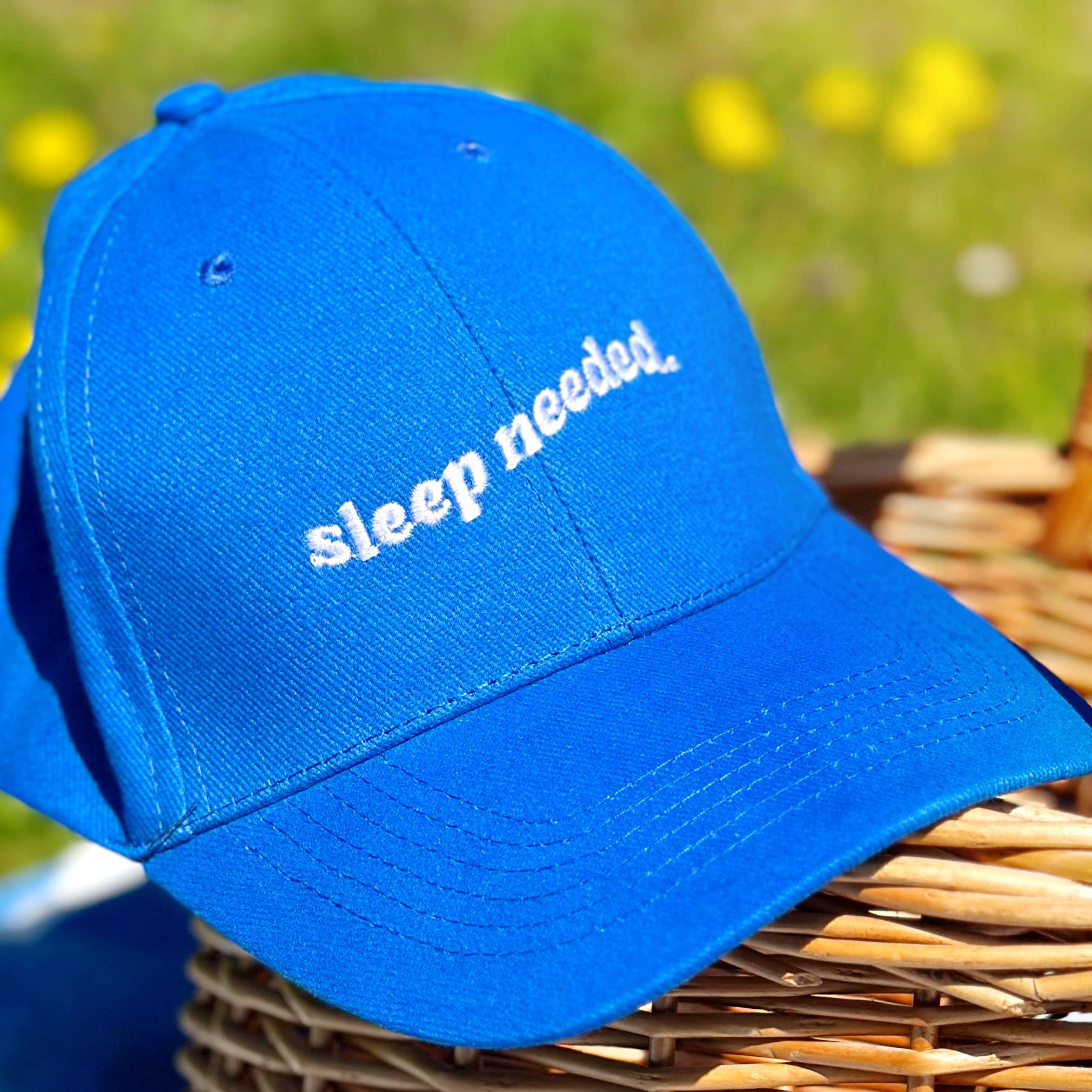 Tulastra Studio - Wholesale Baseball Cap - Unisex - Sleep Needed Embroidered Slogan Cap4