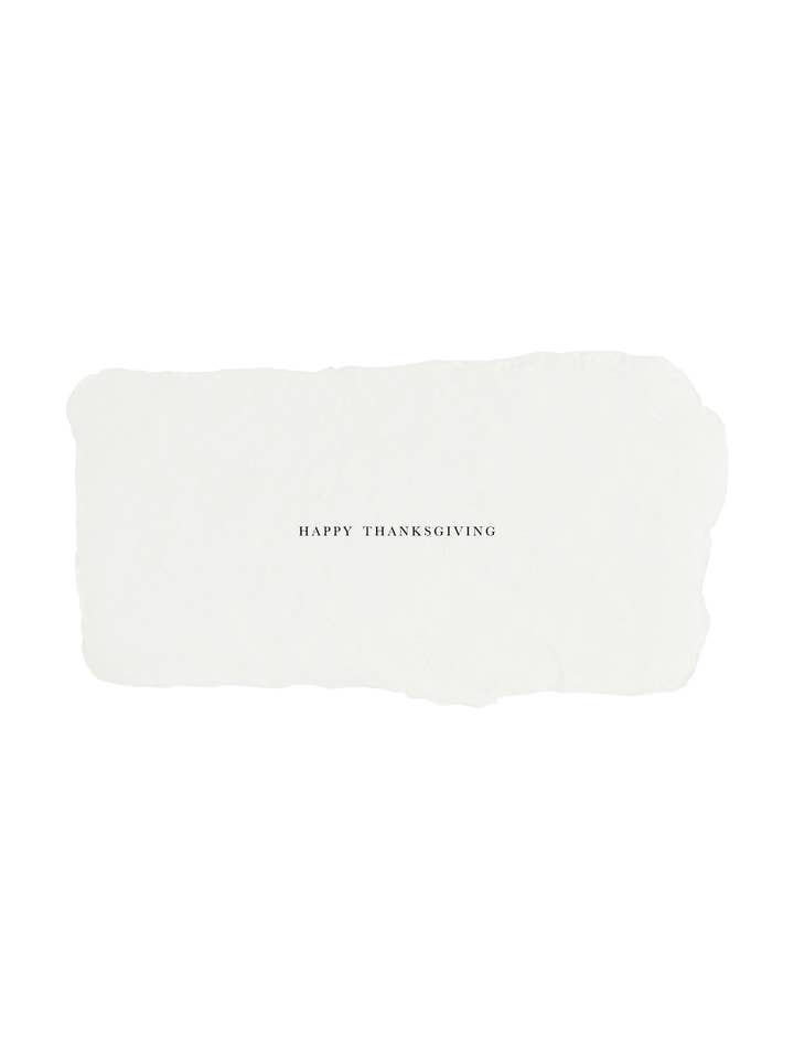 happy thanksgiving - tiny note for wholesale by farmette