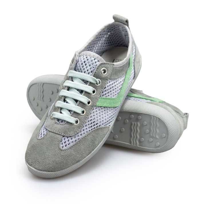 Haikon Hada (Calzame, Alster Komfort, Timoni) - Wholesale Lifestyle Sneakers - Women's - RETE breathable gray sneakers for women – Comfort with style Haikon Hada1