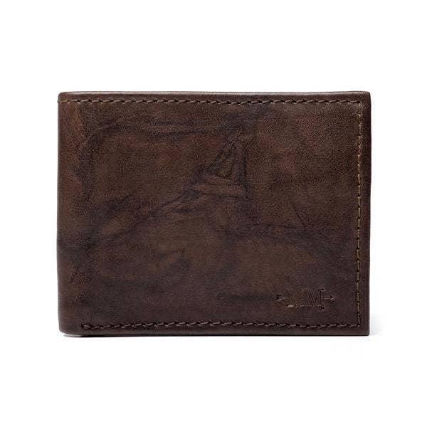 Mission Mercantile Leather Goods - Wholesale Wallet - Men's - Benjamin Leather Bifold w/Front Pocket Wallet6